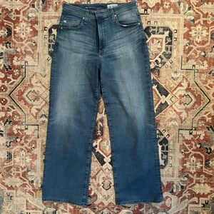 AG Adriano Goldschmied High Rise Blue Jeans
